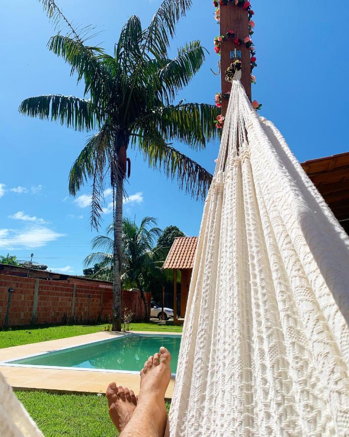 Chale Uba Villa Novo Airao Bagian luar foto