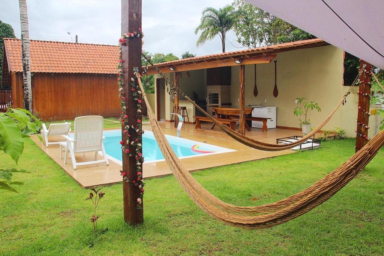 Chale Uba Villa Novo Airao Bagian luar foto