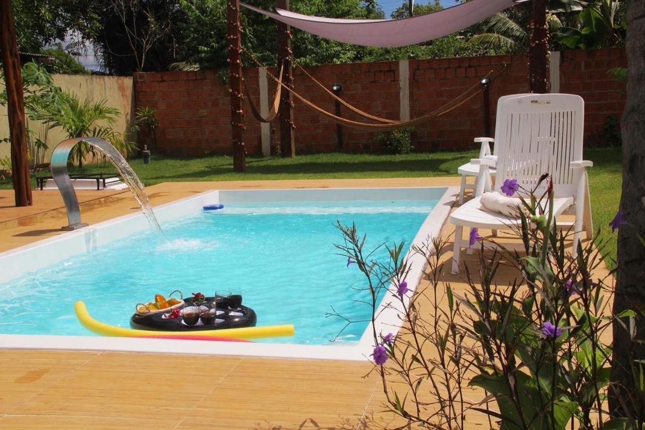 Chale Uba Villa Novo Airao Bagian luar foto