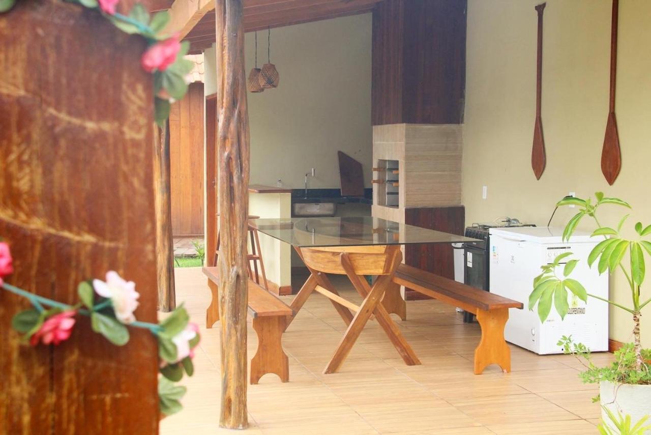 Chale Uba Villa Novo Airao Bagian luar foto