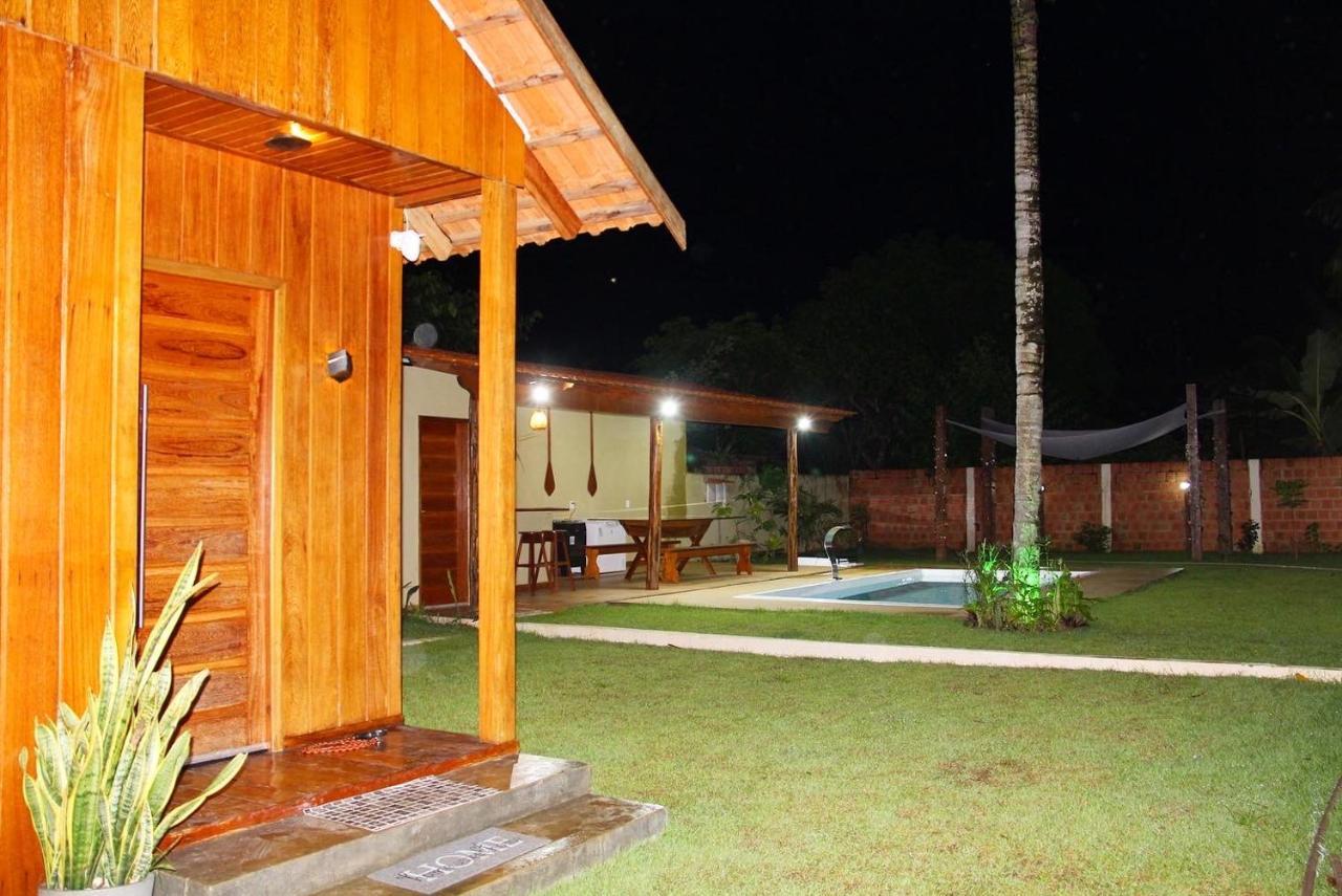 Chale Uba Villa Novo Airao Bagian luar foto