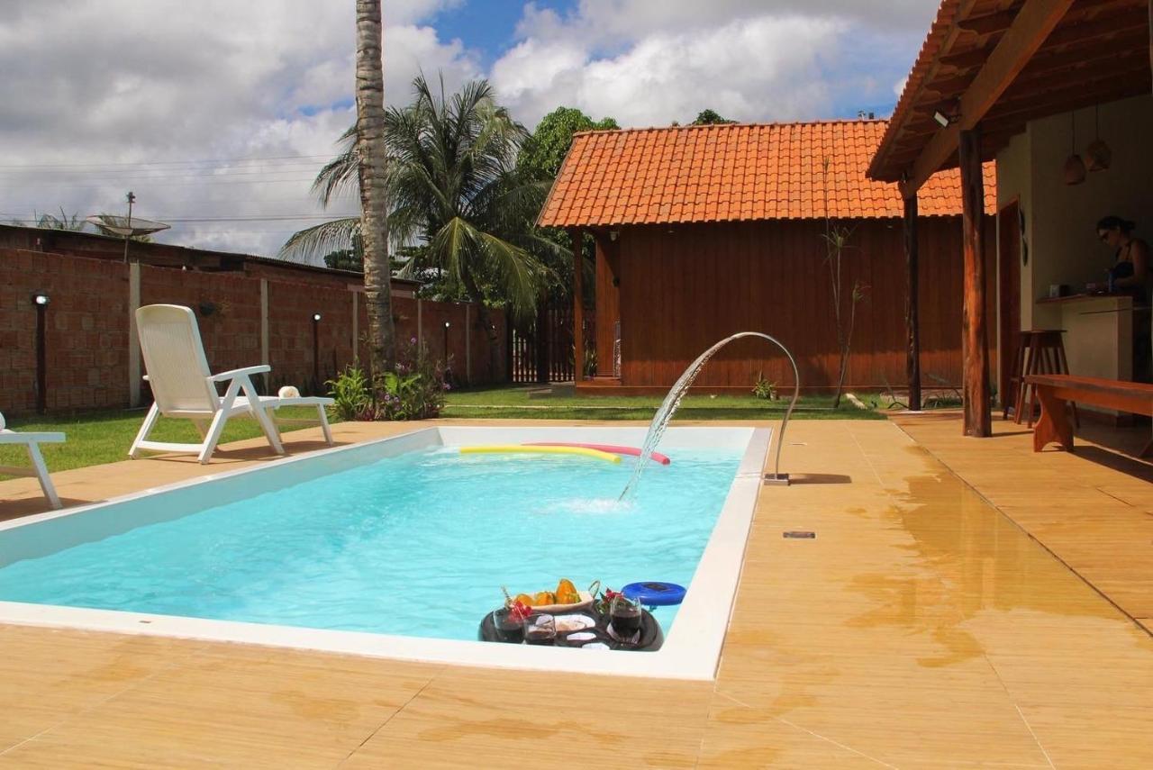 Chale Uba Villa Novo Airao Bagian luar foto